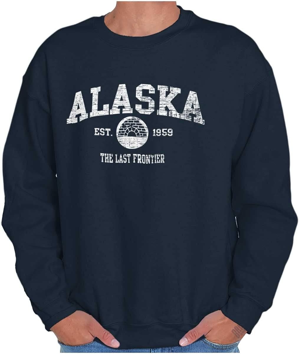 image:imageClassic Vintage American State Souvenir Sweatshirt for Men and WomenNavy