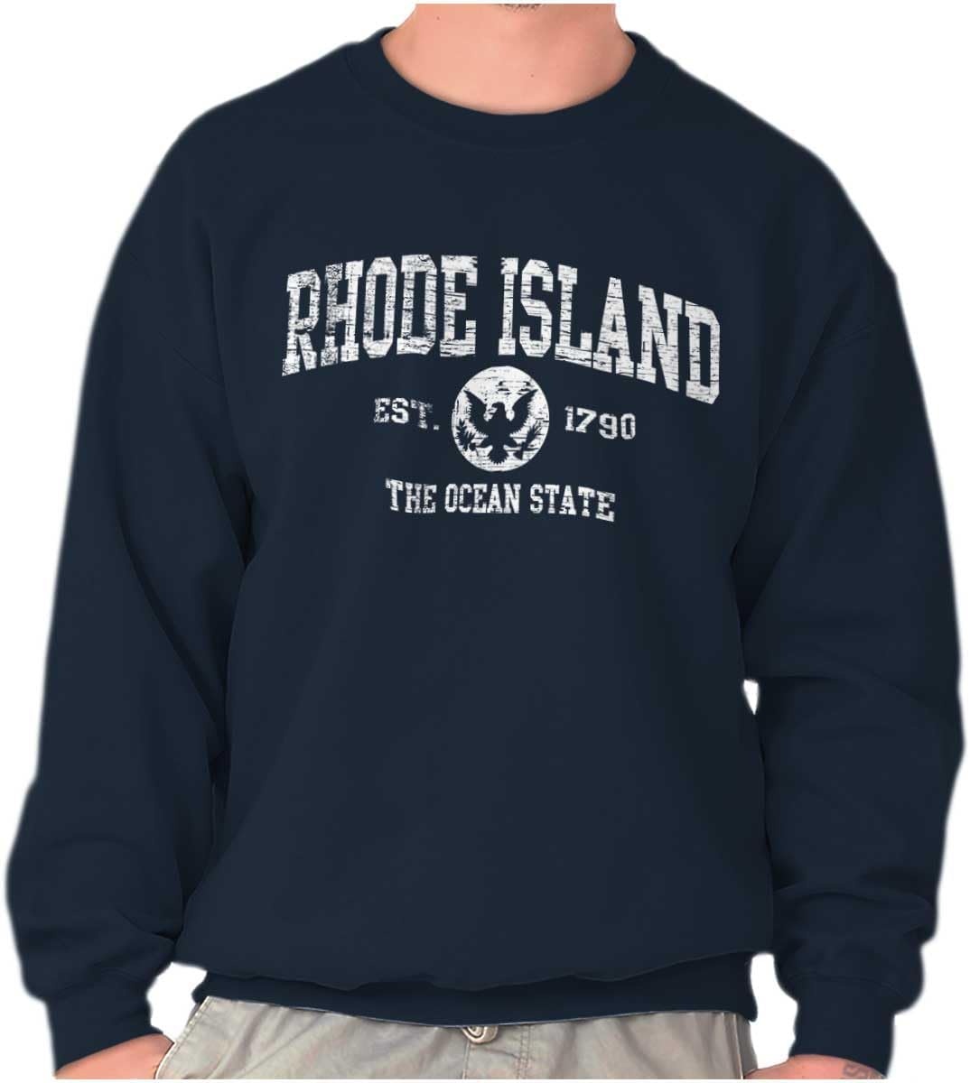image:imageClassic Vintage American State Souvenir Sweatshirt for Men and WomenNavy