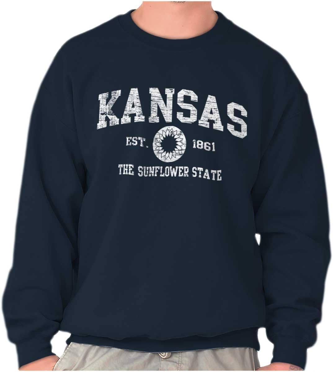image:imageClassic Vintage American State Souvenir Sweatshirt for Men and WomenNavy
