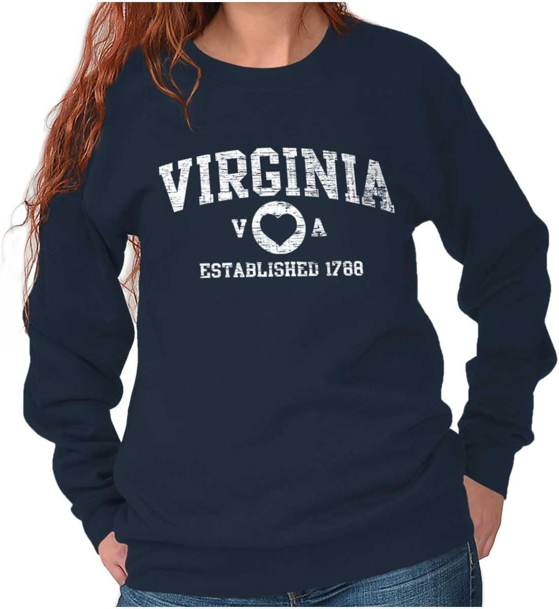 image:imageClassic Vintage American State Souvenir Sweatshirt for Men and WomenNavy