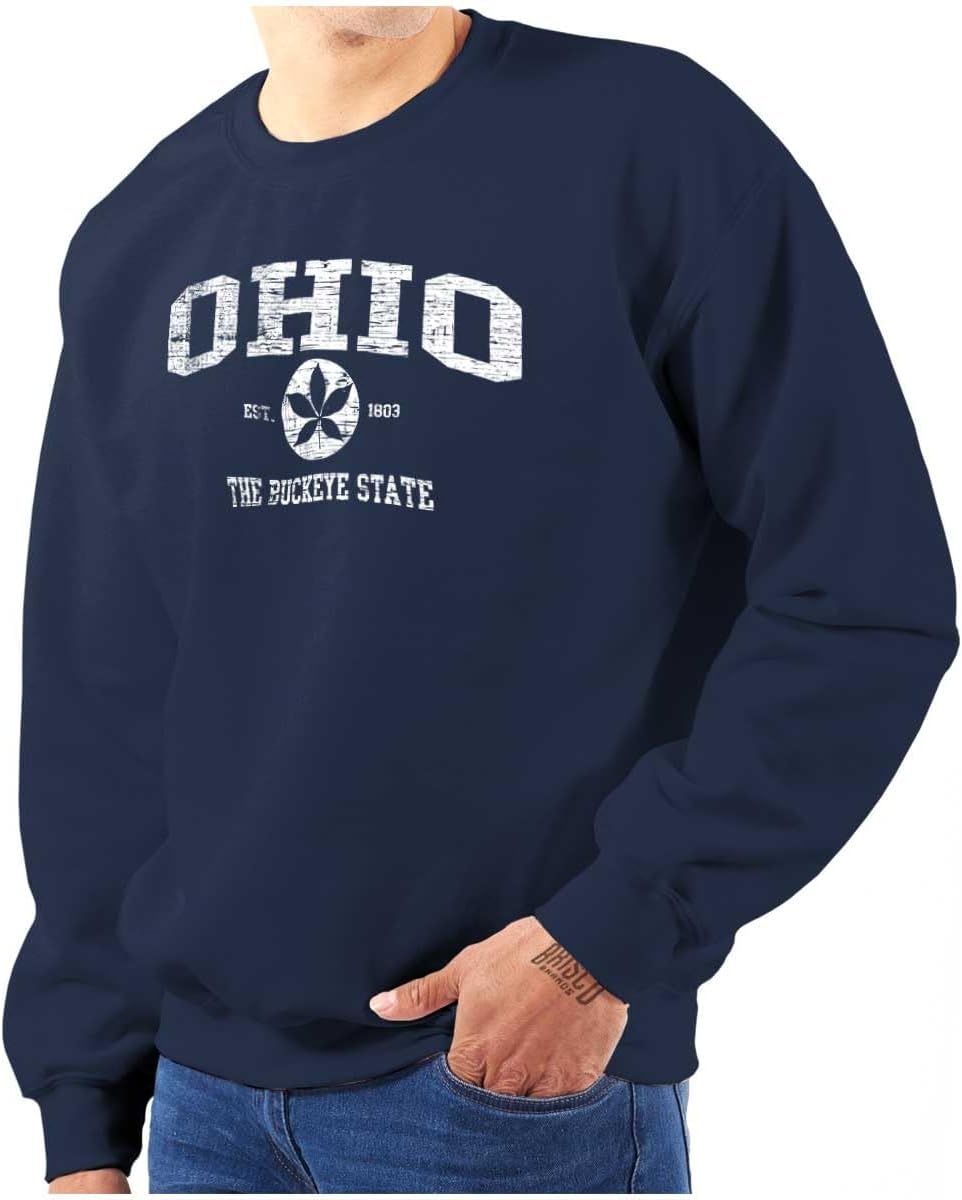 image:imageClassic Vintage American State Souvenir Sweatshirt for Men and WomenNavy