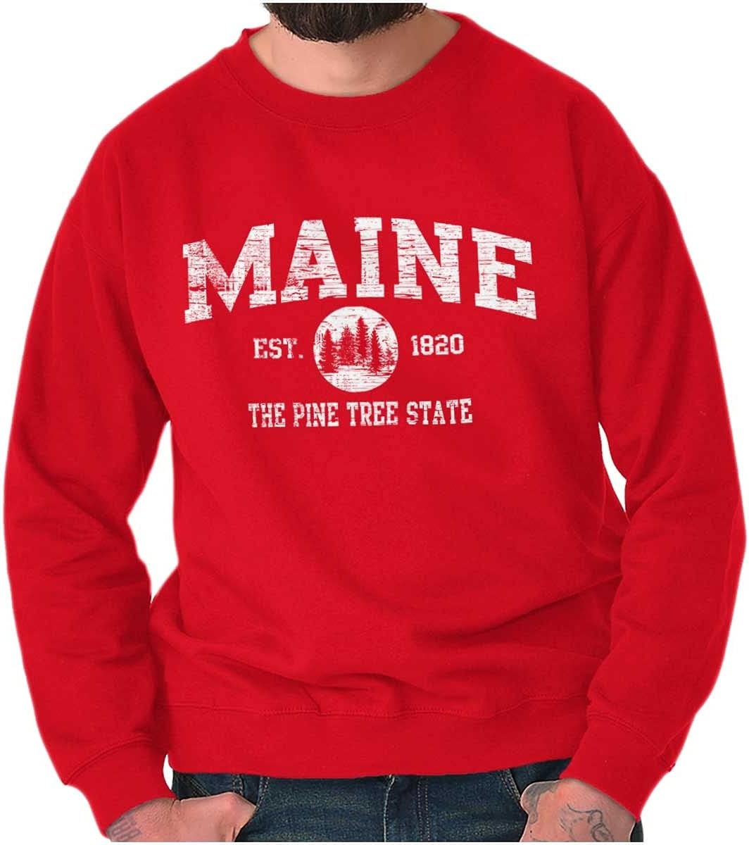 image:imageClassic Vintage American State Souvenir Sweatshirt for Men and WomenRed
