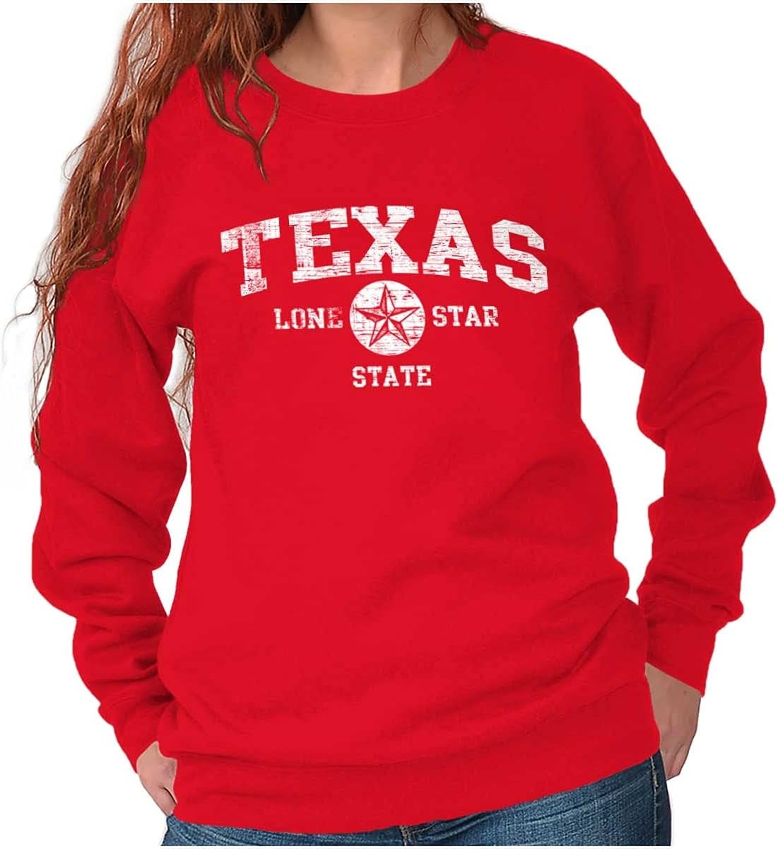 image:imageClassic Vintage American State Souvenir Sweatshirt for Men and WomenRed