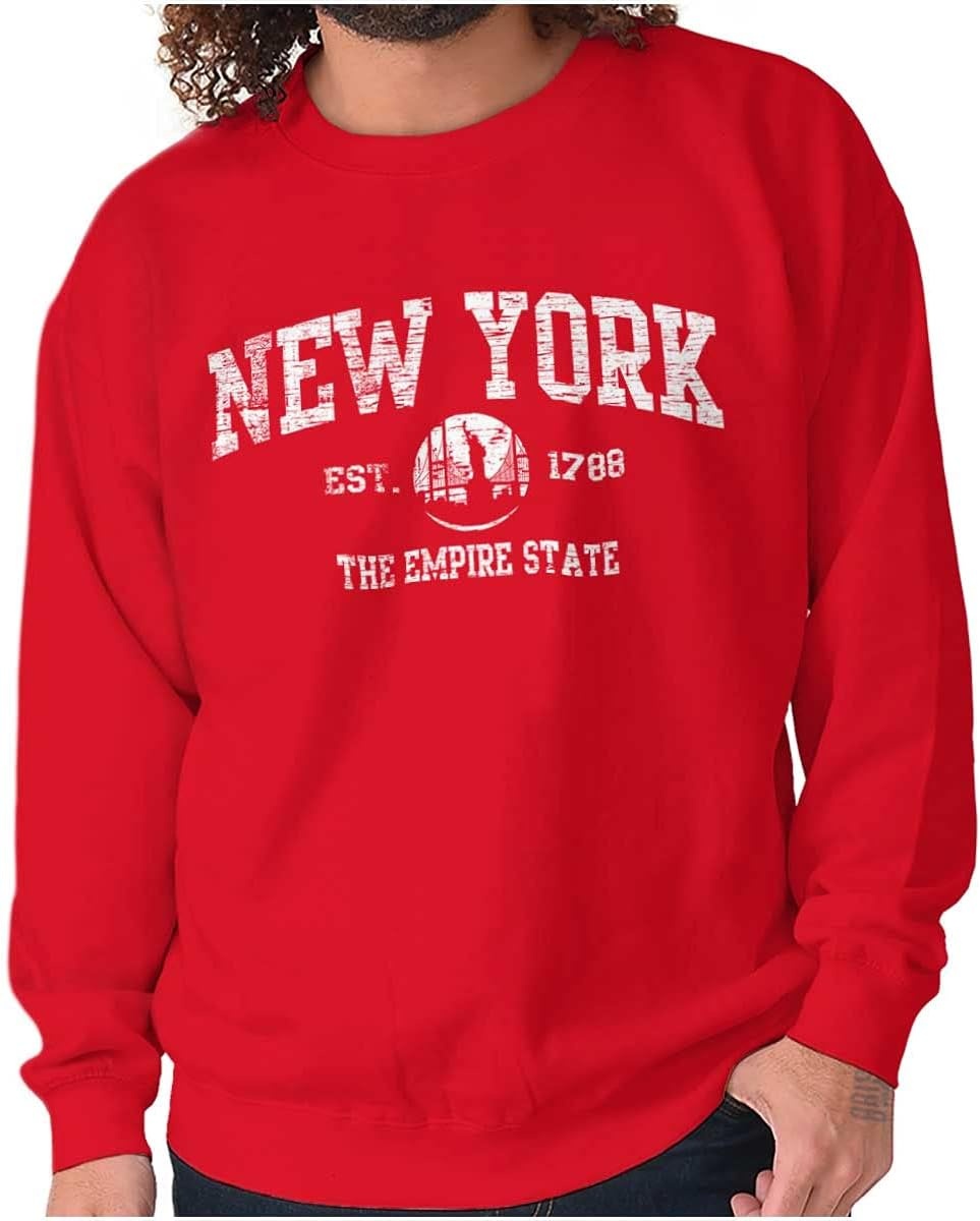 image:imageClassic Vintage American State Souvenir Sweatshirt for Men and WomenRed