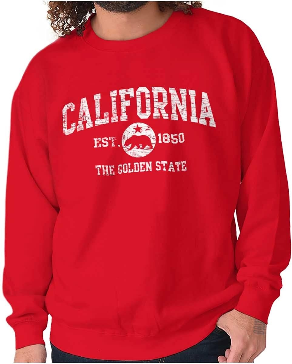 image:imageClassic Vintage American State Souvenir Sweatshirt for Men and WomenRed