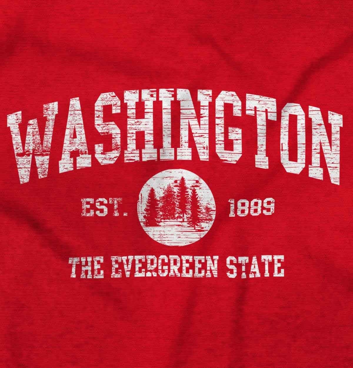 image:imageClassic Vintage American State Souvenir Sweatshirt for Men and WomenRed