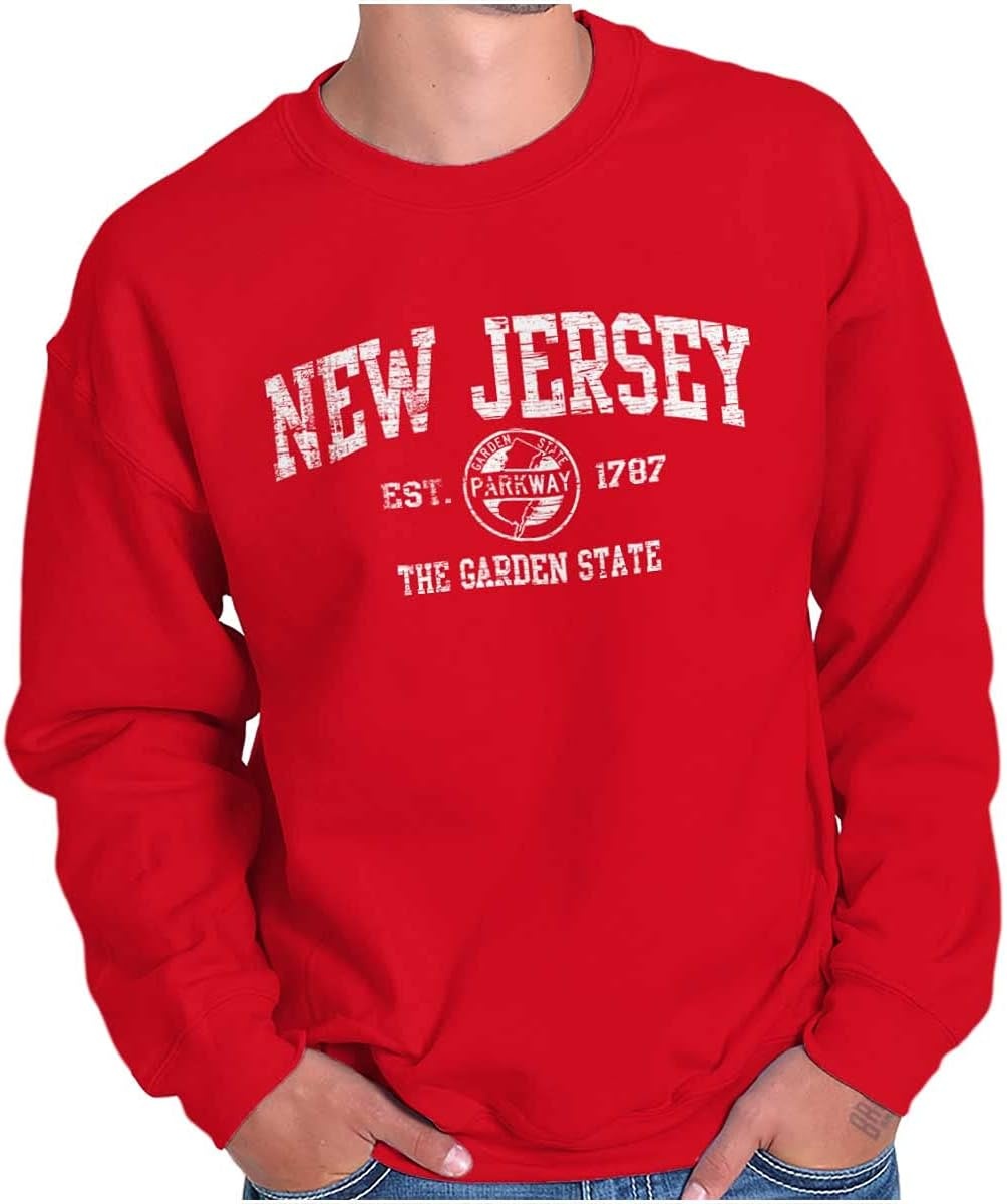 image:imageClassic Vintage American State Souvenir Sweatshirt for Men and WomenRed