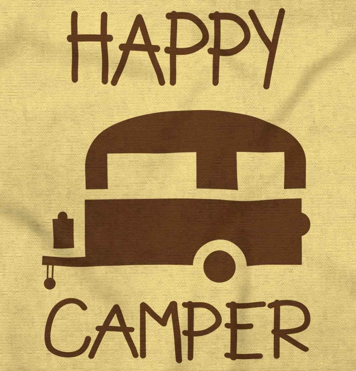 image:imageHappy Camper Outdoorsy Toddler Boy Girl T ShirtButter