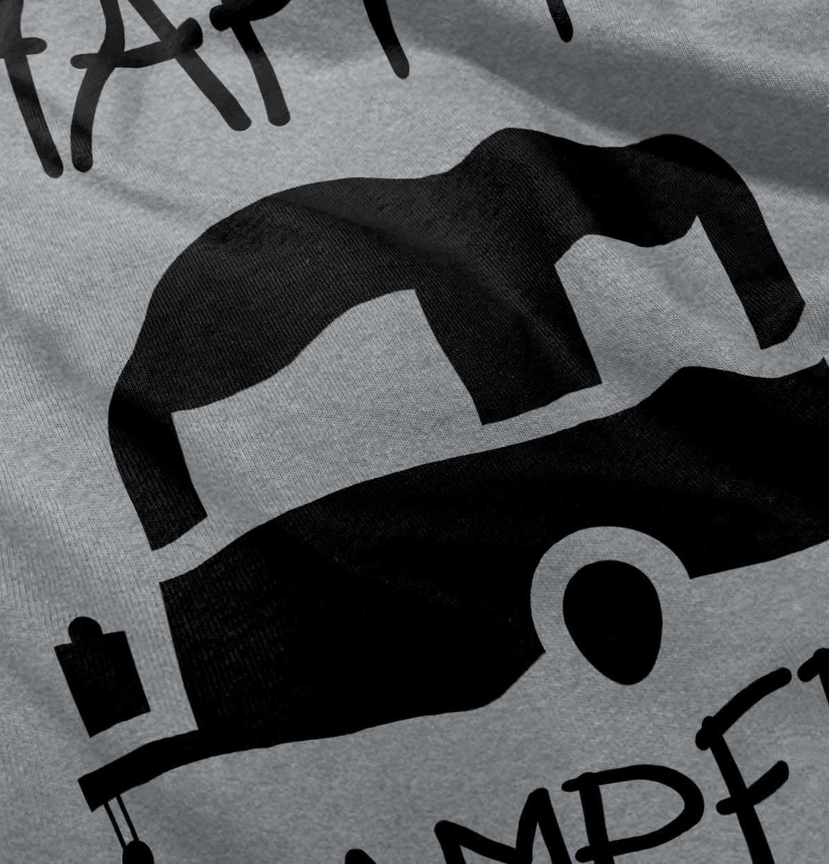 image:imageHappy Camper Outdoorsy Toddler Boy Girl T ShirtHeather