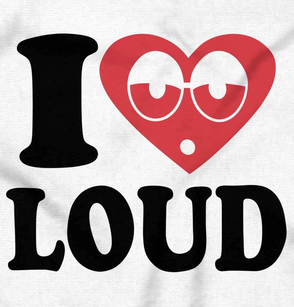 image:imageI Love Loud Heart Eyes Funny EDM Pot Graphic T Shirt Men or WomenWhite