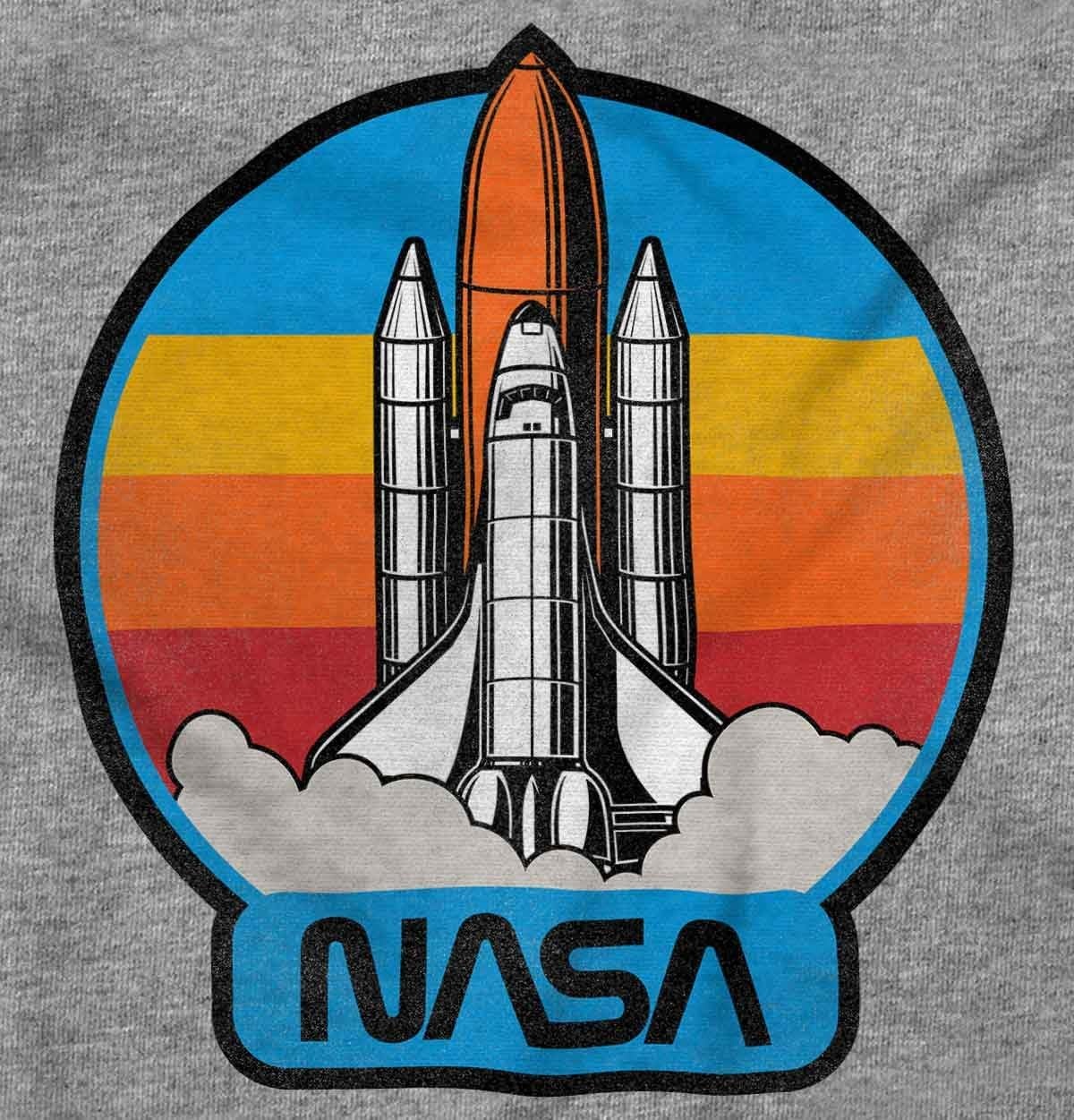 image:imageRetro NASA Worm Logo Rocket Launch Toddler Boy Girl T ShirtHeather