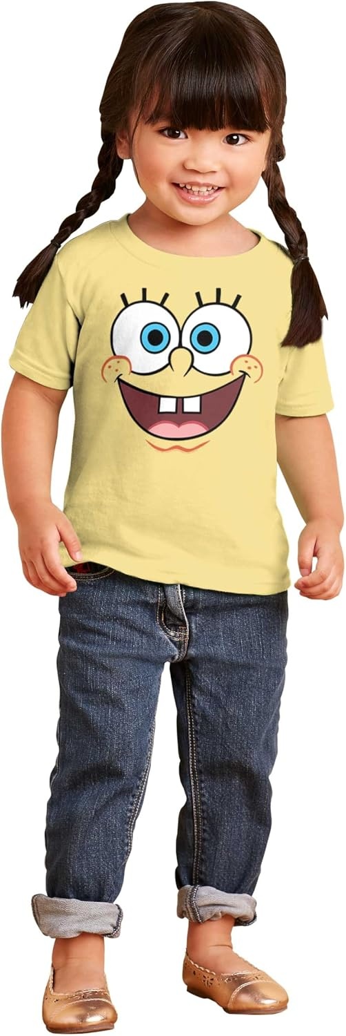 image:imageSpongebob Squarepants Happy Face Toddler Boy Girl T ShirtButter