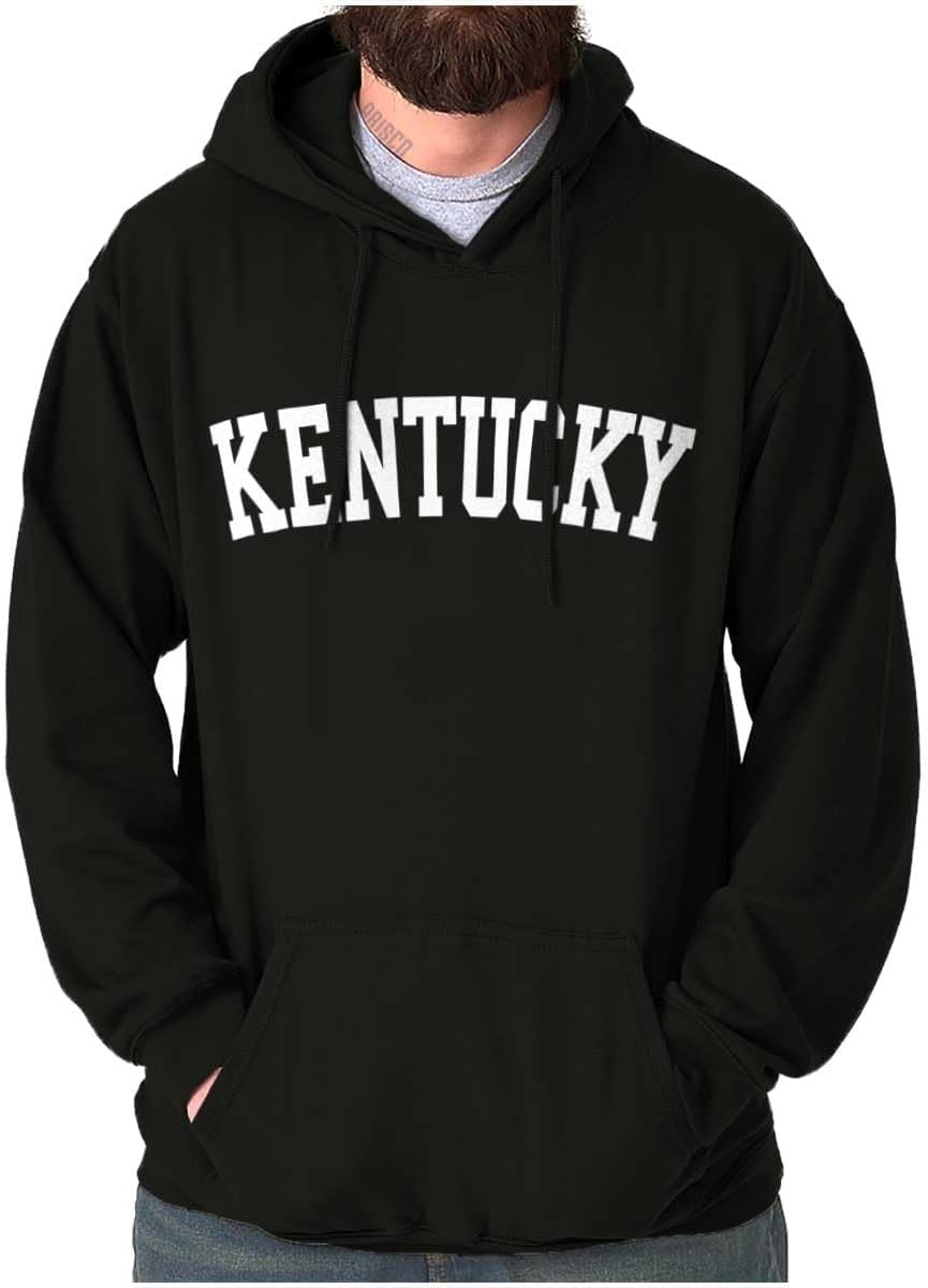 image:imageUSA State Simple Traditional Classic Hooded Sweatshirt Women MenBlack