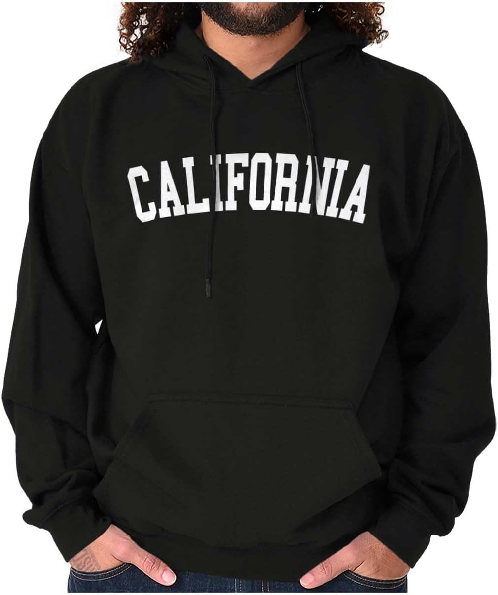 image:imageUSA State Simple Traditional Classic Hooded Sweatshirt Women MenBlack