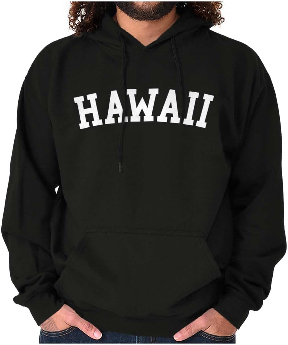 image:imageUSA State Simple Traditional Classic Hooded Sweatshirt Women MenBlack
