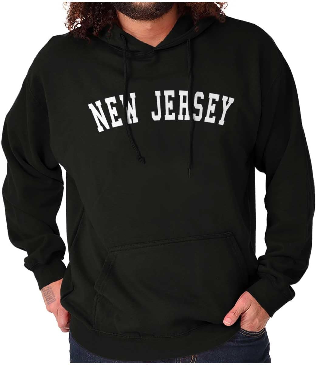 image:imageUSA State Simple Traditional Classic Hooded Sweatshirt Women MenBlack