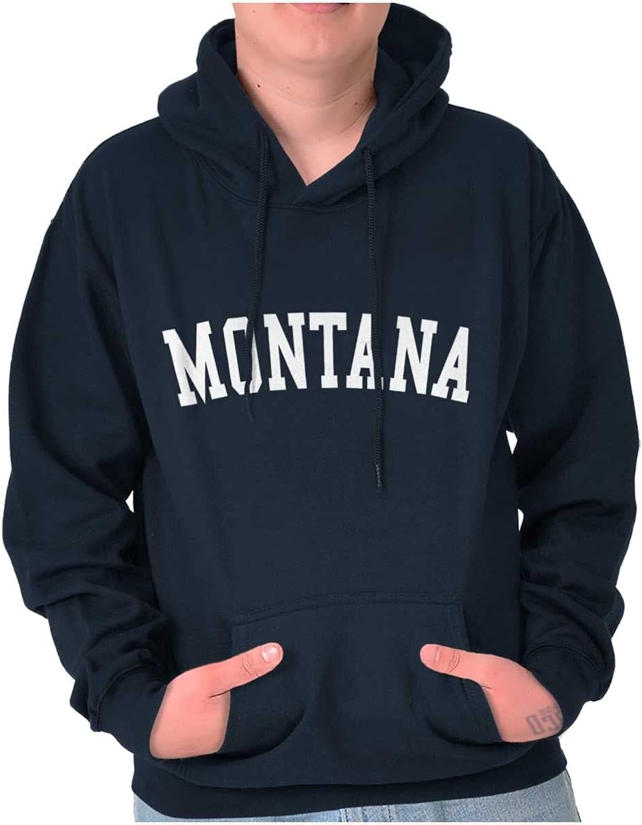 image:imageUSA State Simple Traditional Classic Hooded Sweatshirt Women MenNavy