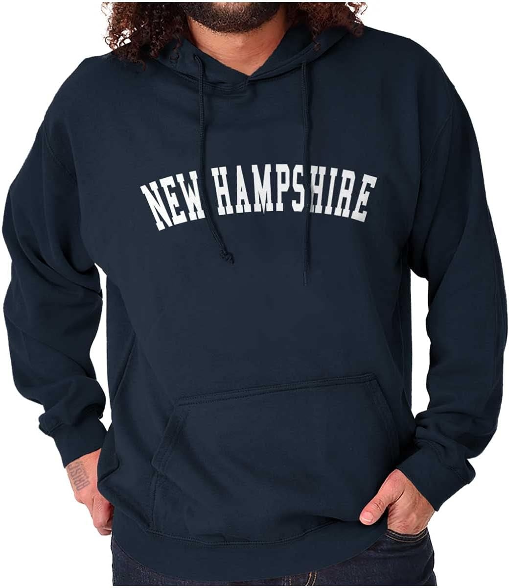 image:imageUSA State Simple Traditional Classic Hooded Sweatshirt Women MenNavy
