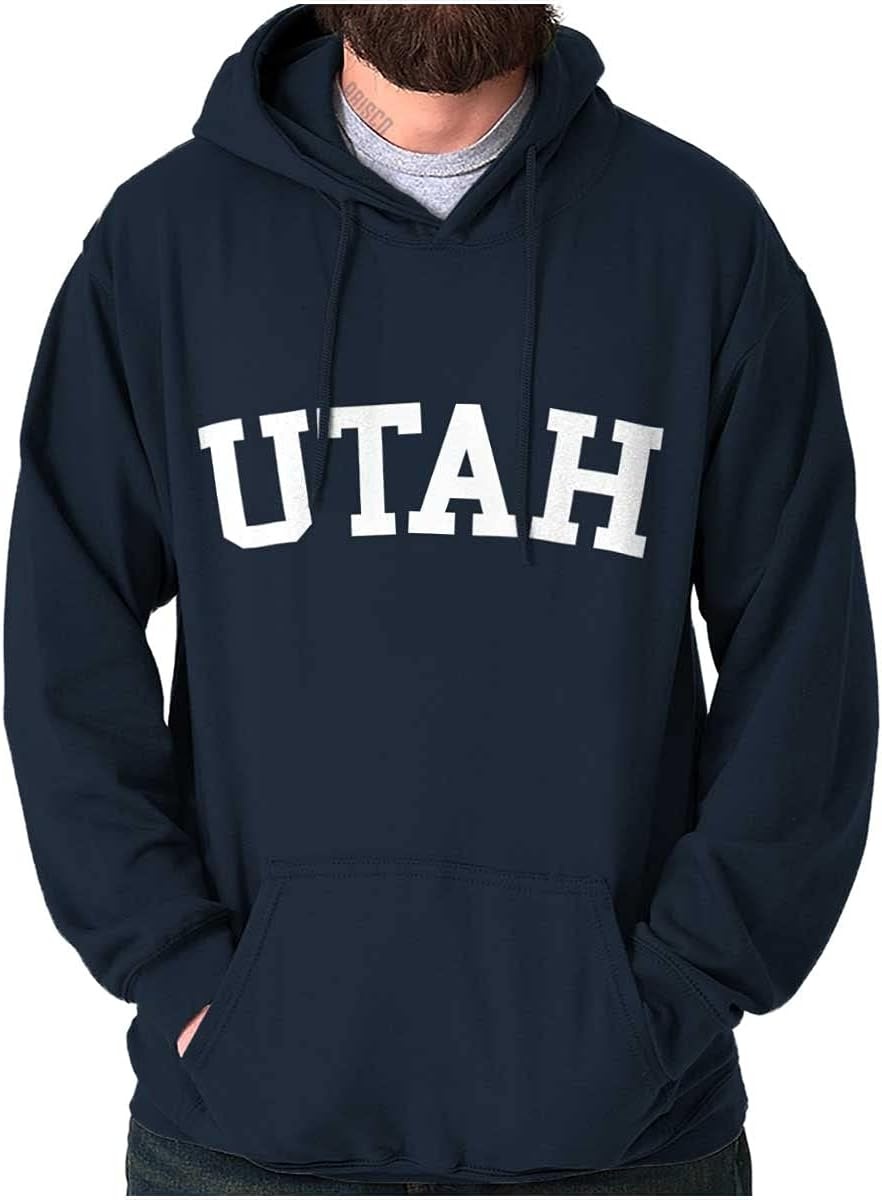 image:imageUSA State Simple Traditional Classic Hooded Sweatshirt Women MenNavy