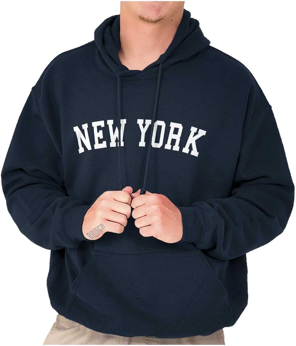 image:imageUSA State Simple Traditional Classic Hooded Sweatshirt Women MenNavy