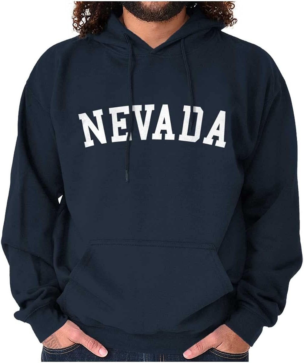 image:imageUSA State Simple Traditional Classic Hooded Sweatshirt Women MenNavy