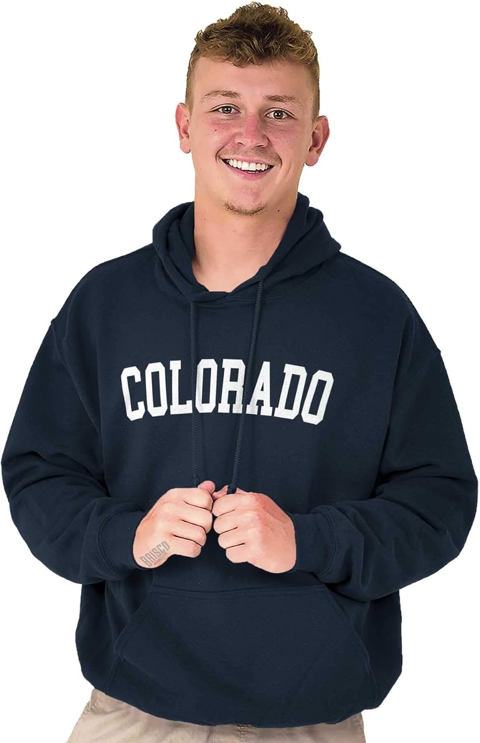 image:imageUSA State Simple Traditional Classic Hooded Sweatshirt Women MenNavy