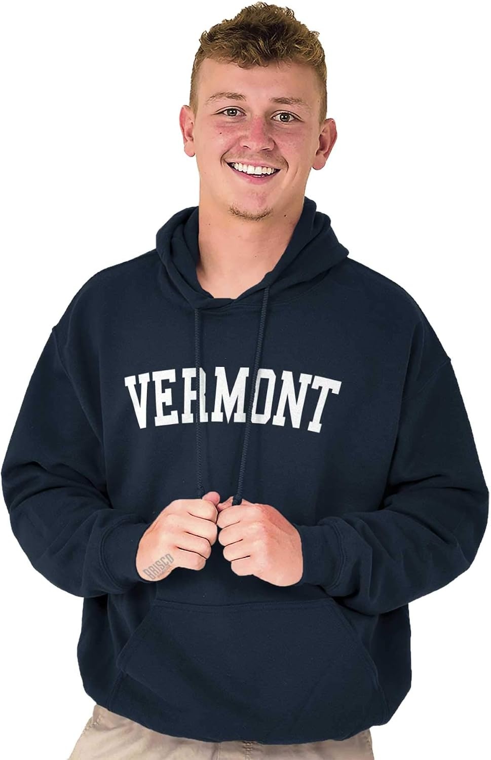 image:imageUSA State Simple Traditional Classic Hooded Sweatshirt Women MenNavy