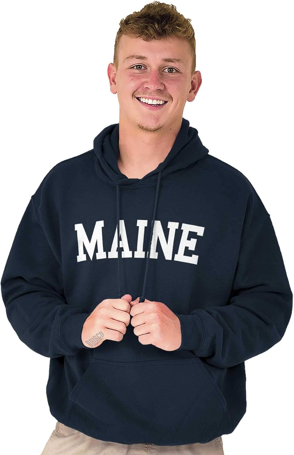 image:imageUSA State Simple Traditional Classic Hooded Sweatshirt Women MenNavy