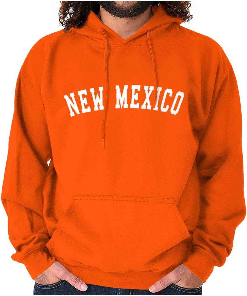 image:imageUSA State Simple Traditional Classic Hooded Sweatshirt Women MenOrange