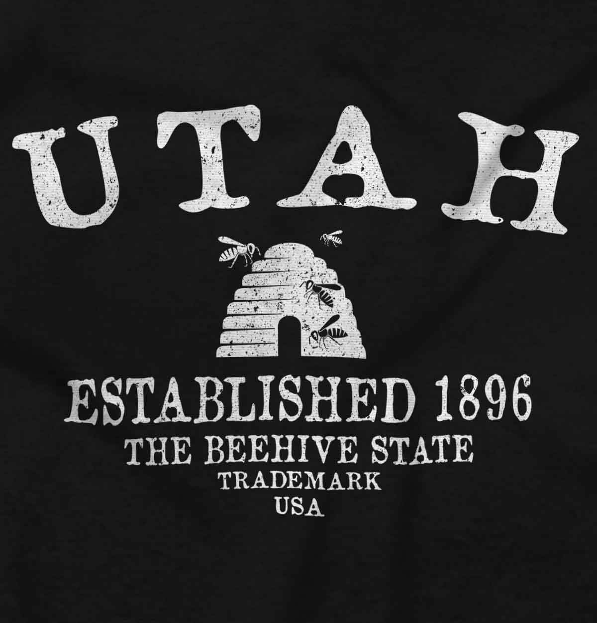 image:imageUSA State Vintage Established Date Sweatshirt for Men or WomenBlack