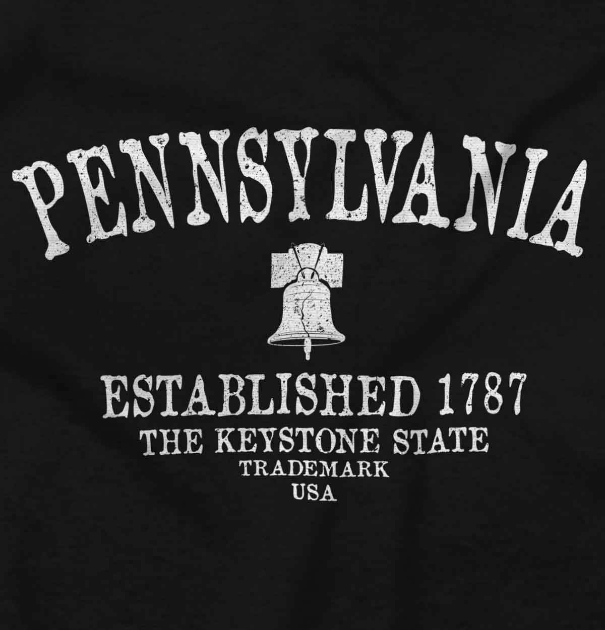 image:imageUSA State Vintage Established Date Sweatshirt for Men or WomenBlack