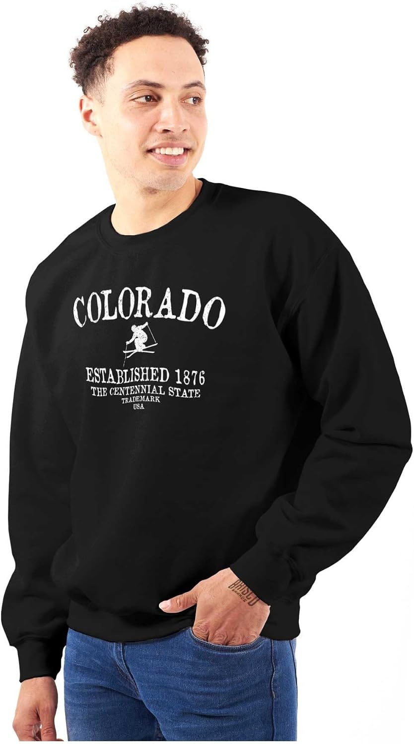 image:imageUSA State Vintage Established Date Sweatshirt for Men or WomenBlack