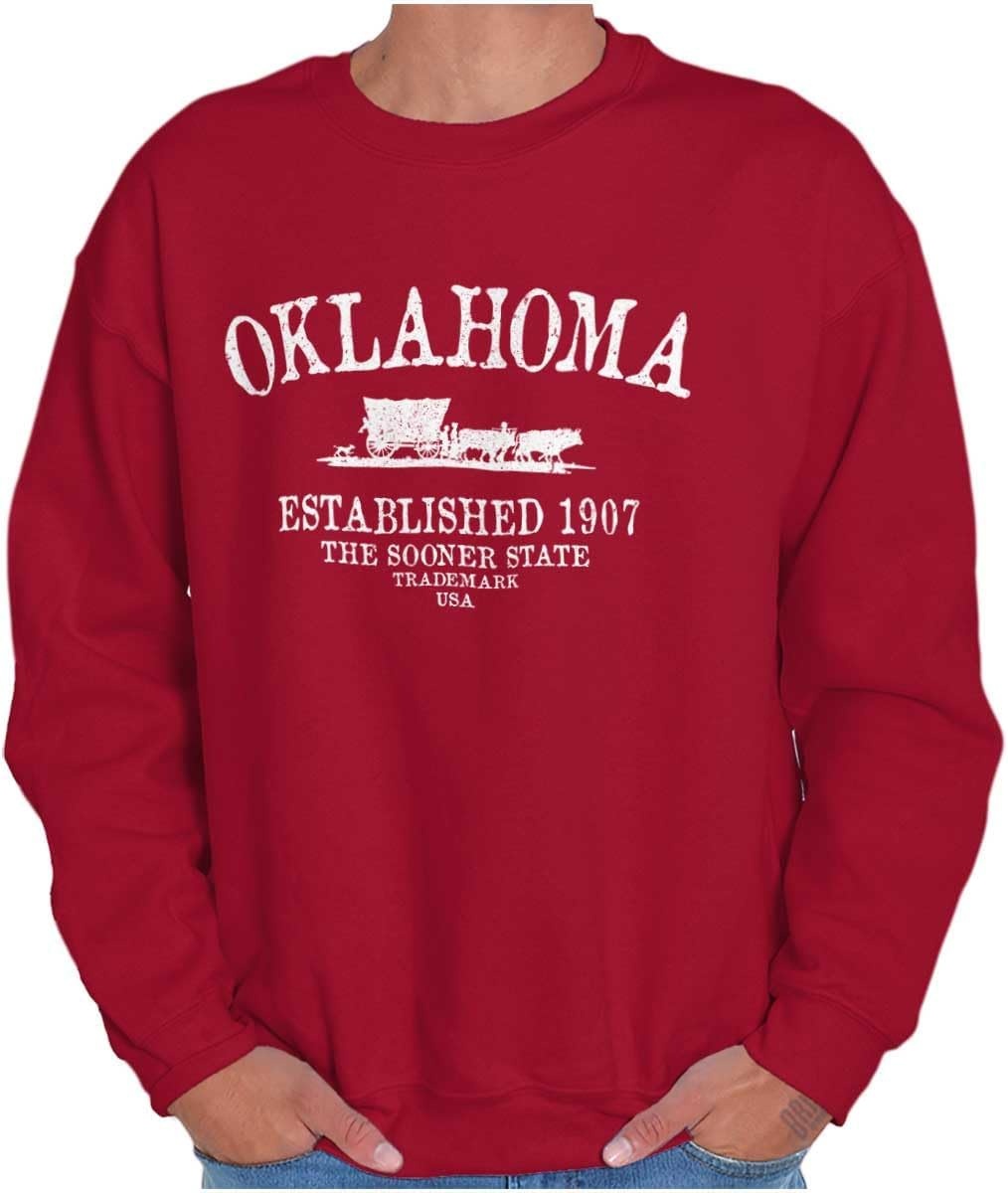 image:imageUSA State Vintage Established Date Sweatshirt for Men or WomenCardinal Red