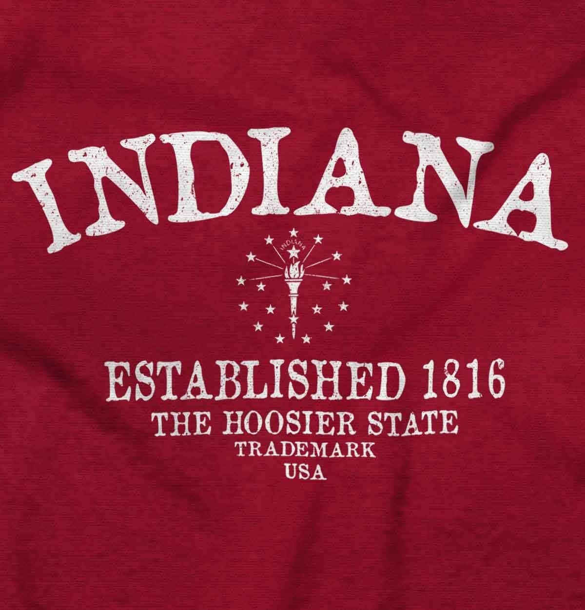 image:imageUSA State Vintage Established Date Sweatshirt for Men or WomenCardinal Red