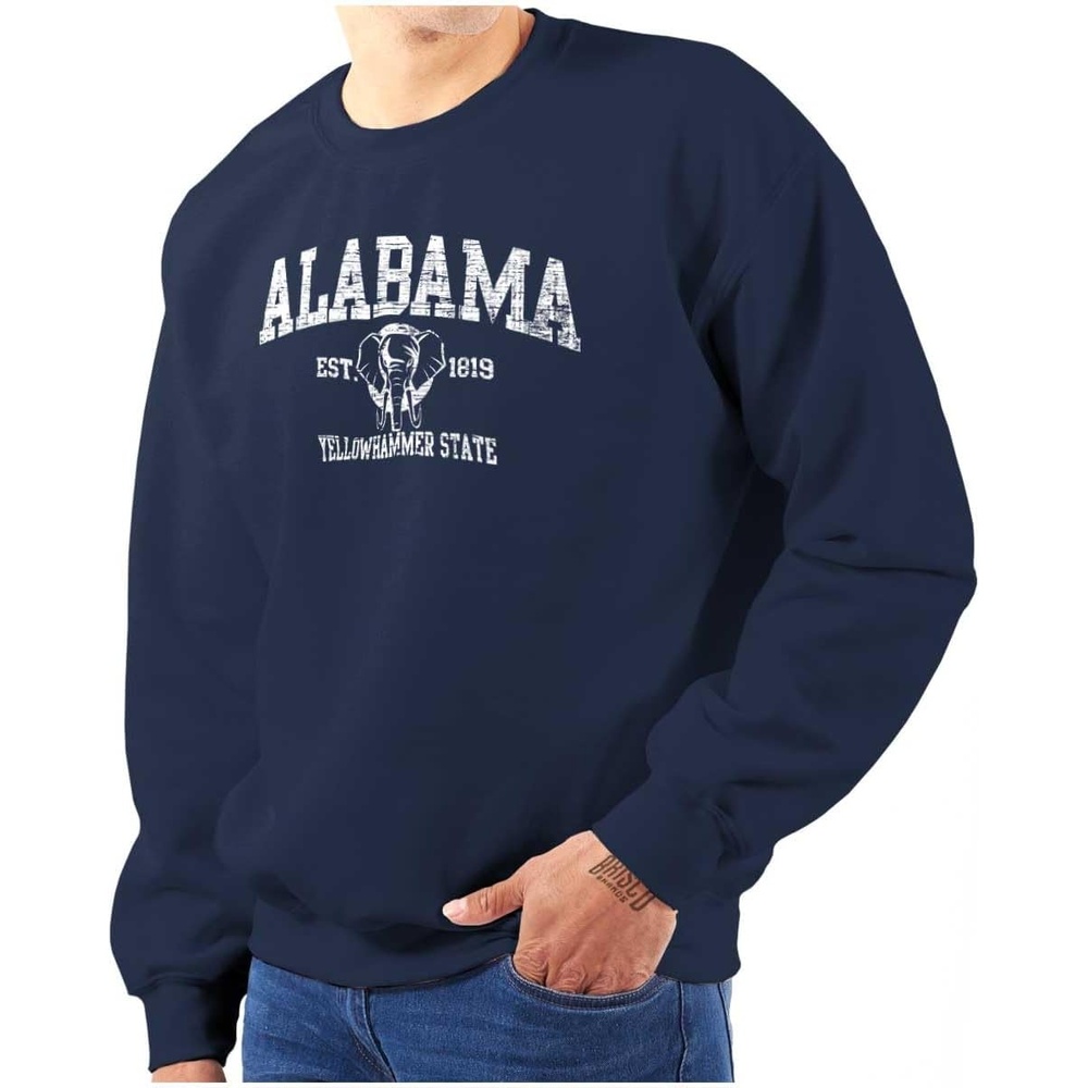 image:imageClassic Vintage American State Souvenir Sweatshirt for Men and WomenNavy