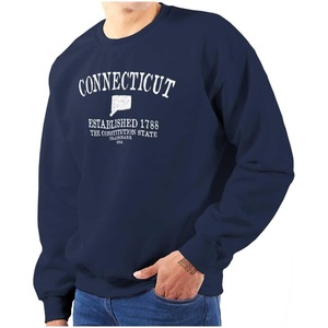 USA State Vintage Established Date Sweatshirt for Men or Women(Navy)