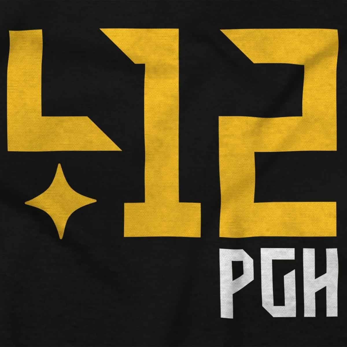 image:imageBrisco Brands 412 Pittsburgh Pennsylvania Area Code Baby Romper Boys or GirlsBlack