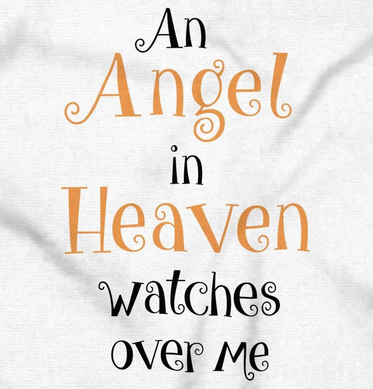 image:imageBrisco Brands An Angel In Heaven Watches Over Me Baby Romper Boys or GirlsWhite