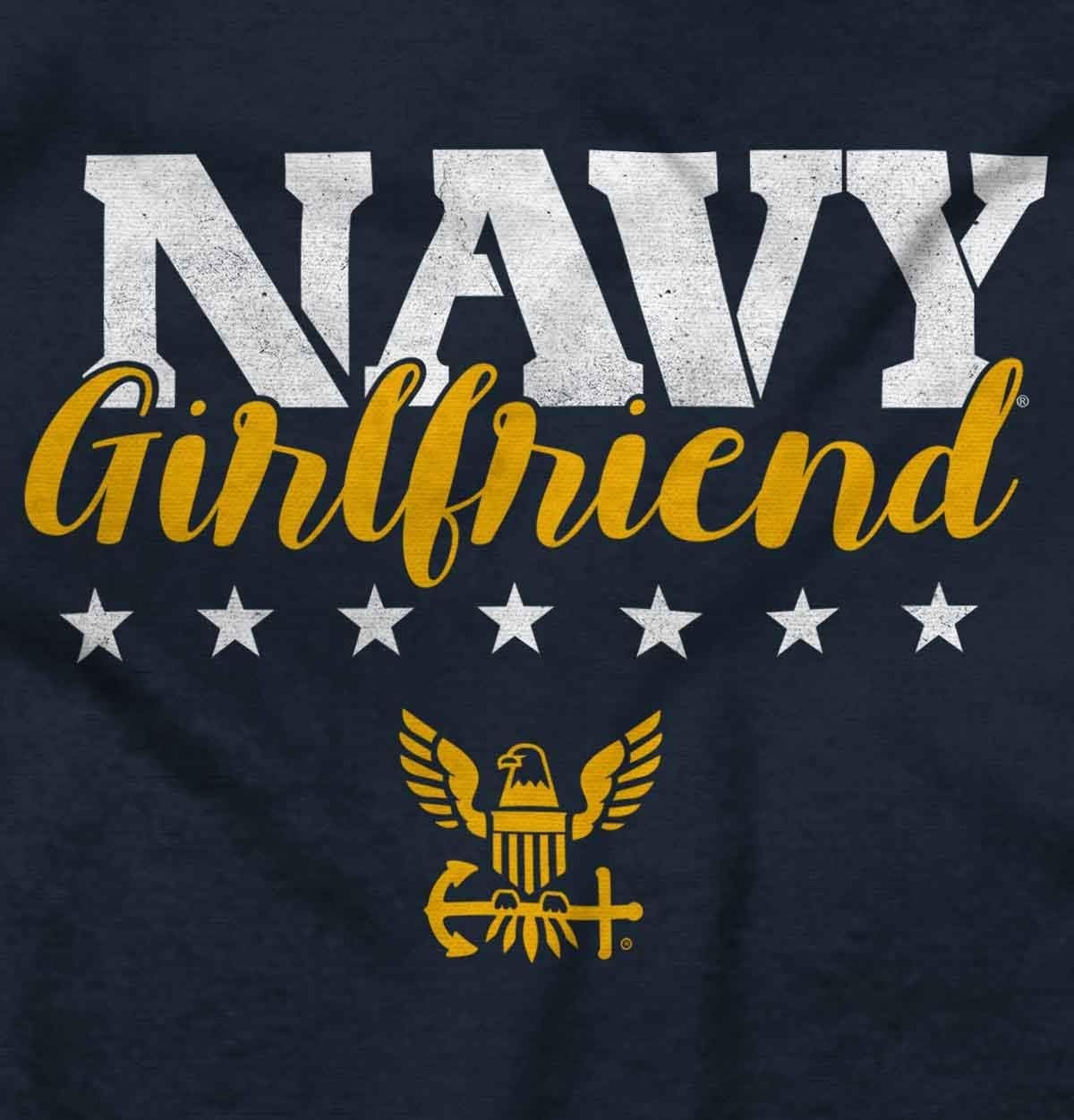 image:imageBrisco Brands Navy Girlfriend US Women Crewneck SweatshirtNavy