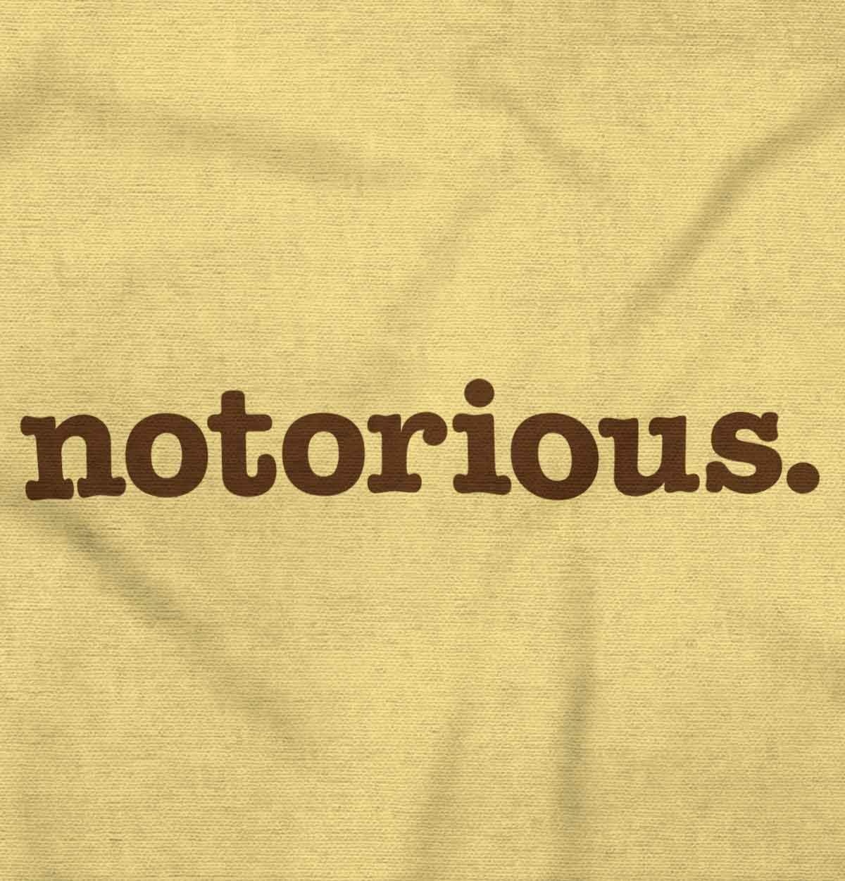 image:imageBrisco Brands Notorious Cool 1990s Throwback Toddler Boy Girl T ShirtButter