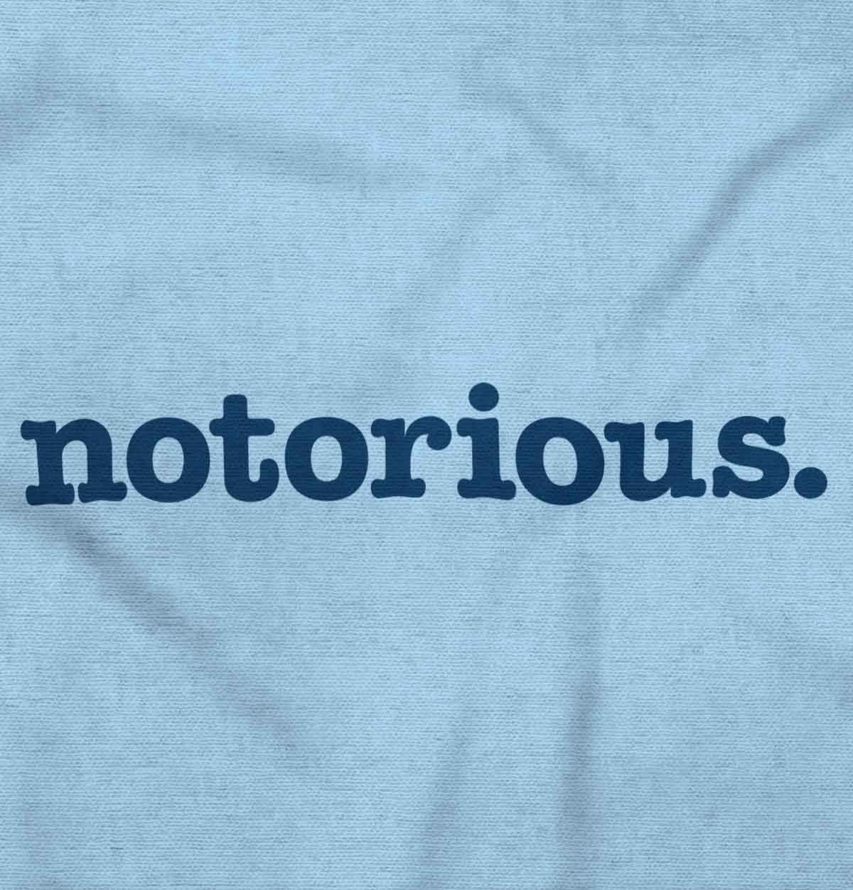 image:imageBrisco Brands Notorious Cool 1990s Throwback Toddler Boy Girl T ShirtLight Blue