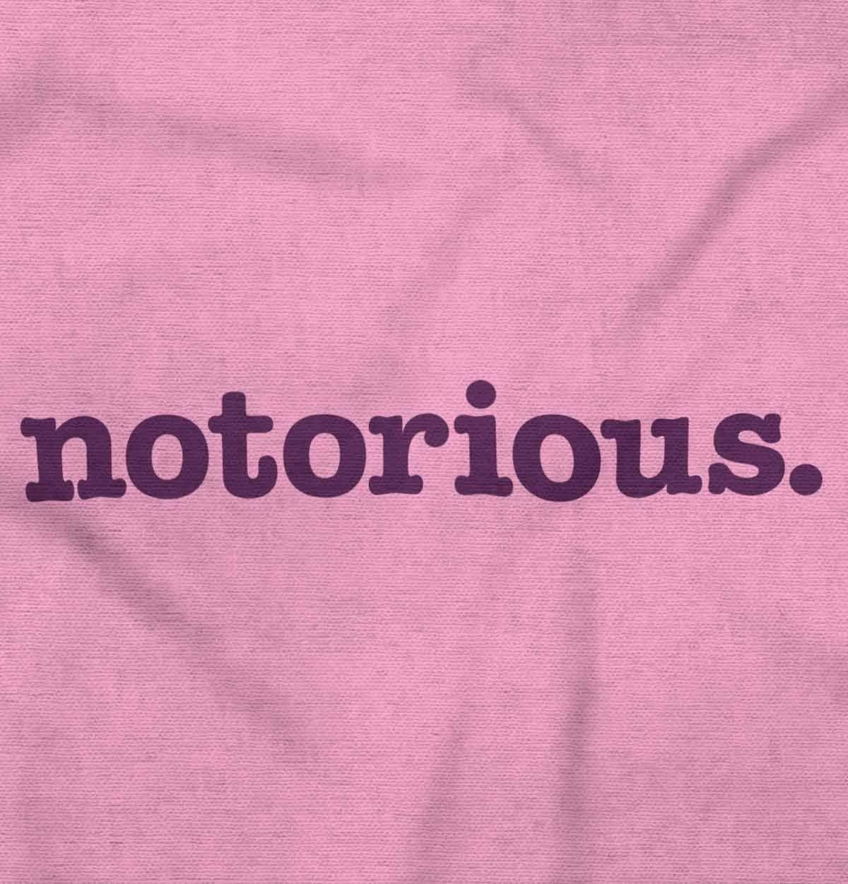 image:imageBrisco Brands Notorious Cool 1990s Throwback Toddler Boy Girl T ShirtPink