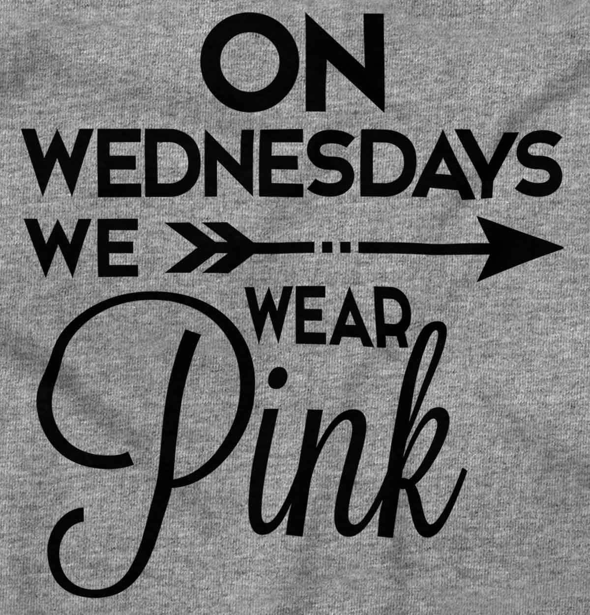 image:imageBrisco Brands On Wednesdays We Wear Pink Girly Baby Bodysuit Jumper GirlsHeather