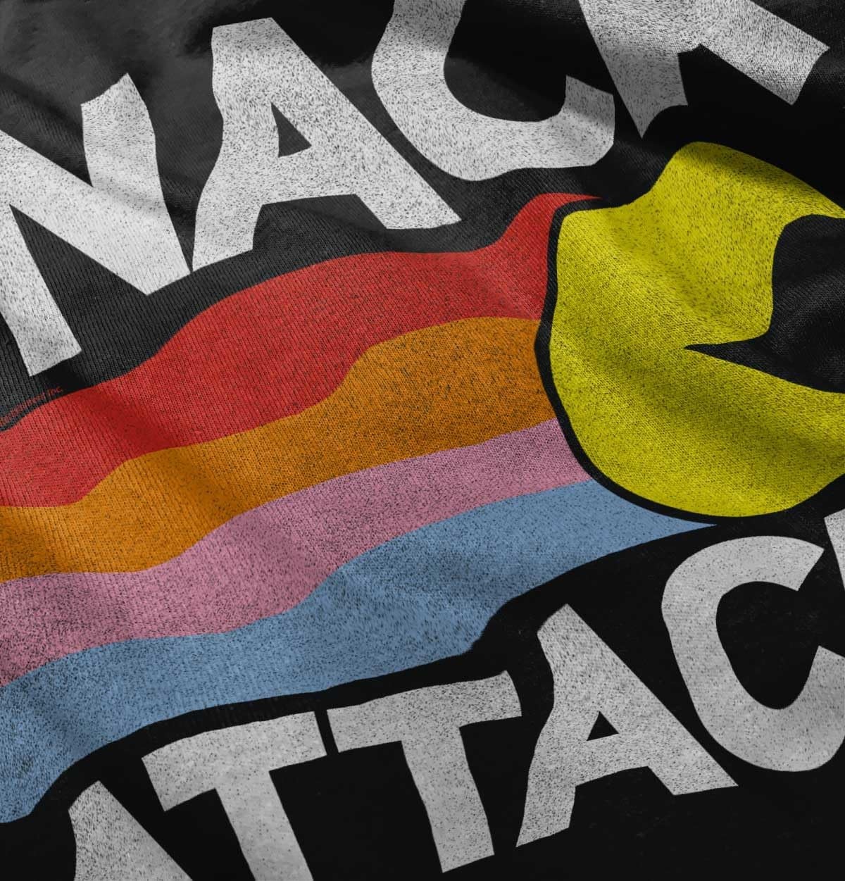 image:imageBrisco Brands Pacman Snack Attack Hungry Hangry Toddler Boy Girl T ShirtBlack