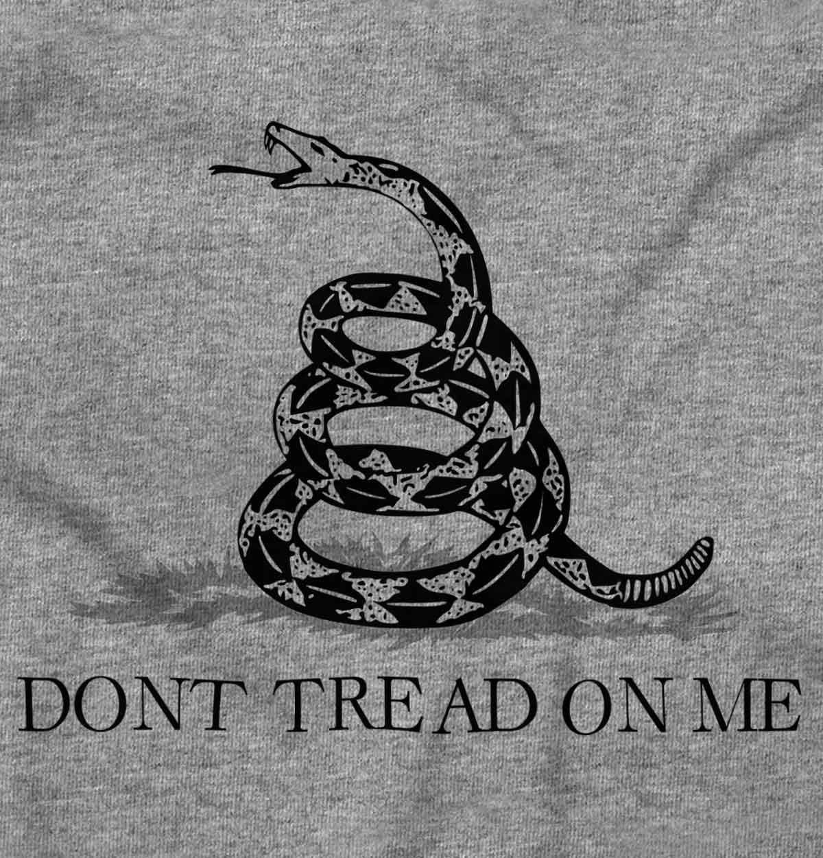 image:imageBrisco Brands Patriotic Gadsden Flag Snake Hoodie Sweatshirt Women MenSport Grey