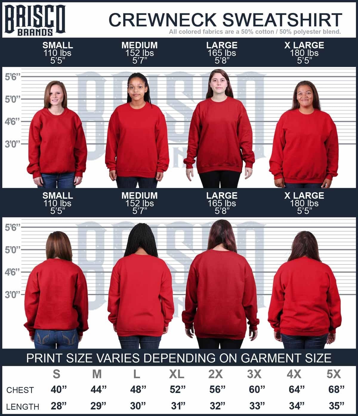 image:imageBrisco Brands Retro Betty Boop XOXO Puppy Love Women Crewneck SweatshirtRed