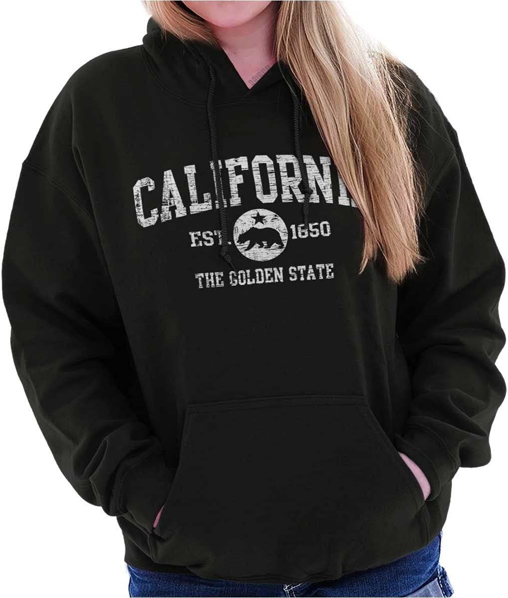 image:imageClassic Vintage American State Souvenir Hoodie Sweatshirt Women MenBlack