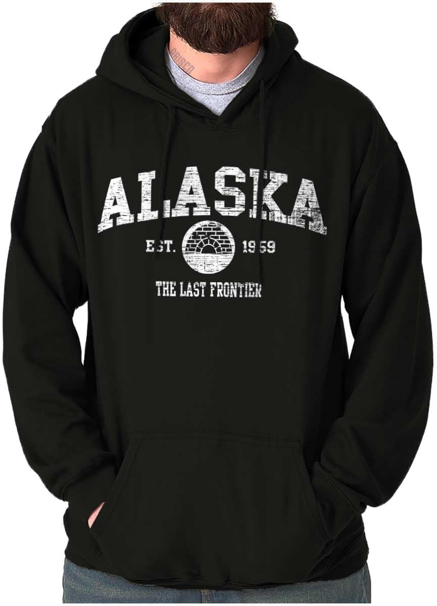 image:imageClassic Vintage American State Souvenir Hoodie Sweatshirt Women MenBlack