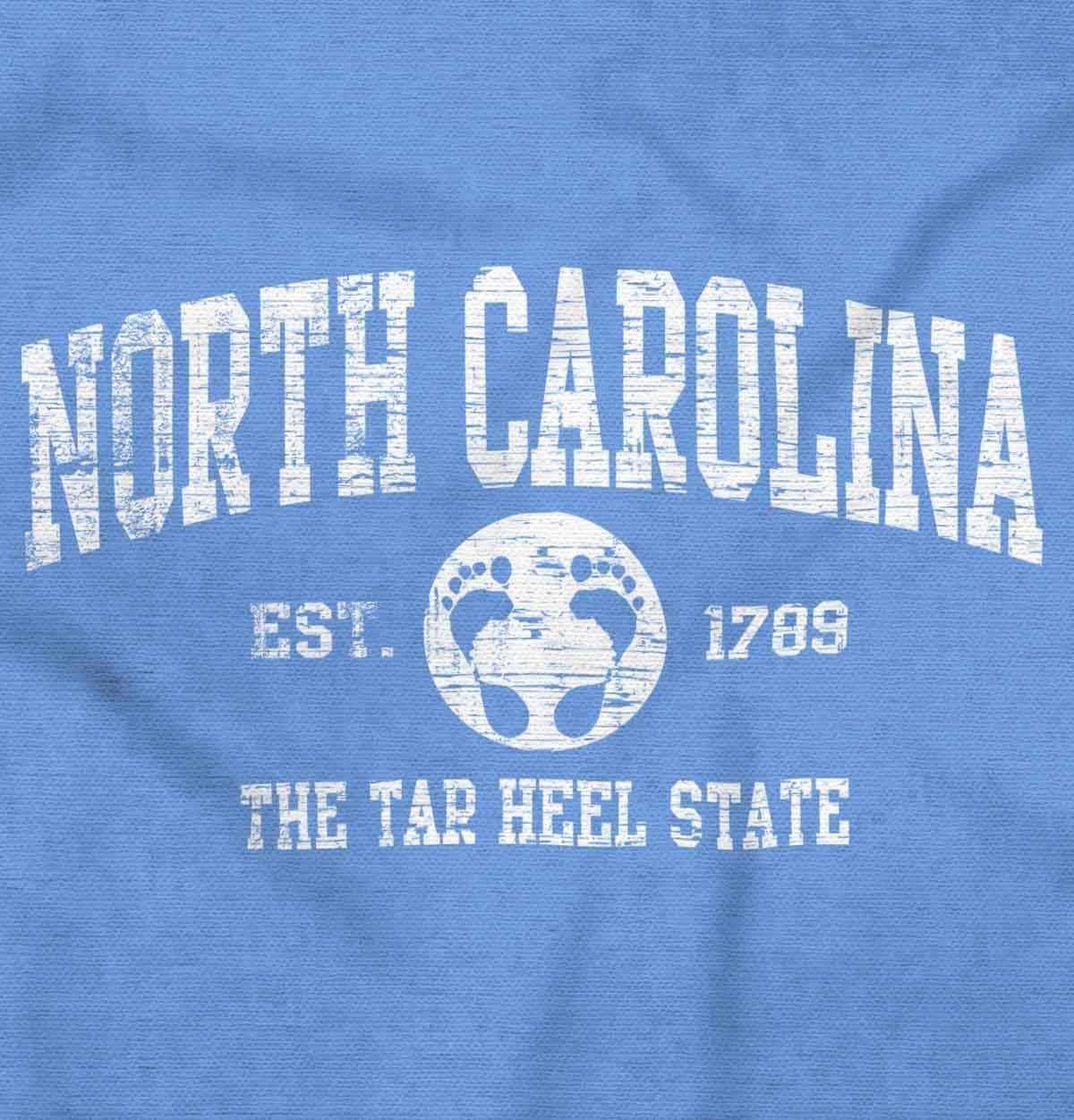 image:imageClassic Vintage American State Souvenir Hoodie Sweatshirt Women MenCarolina Blue