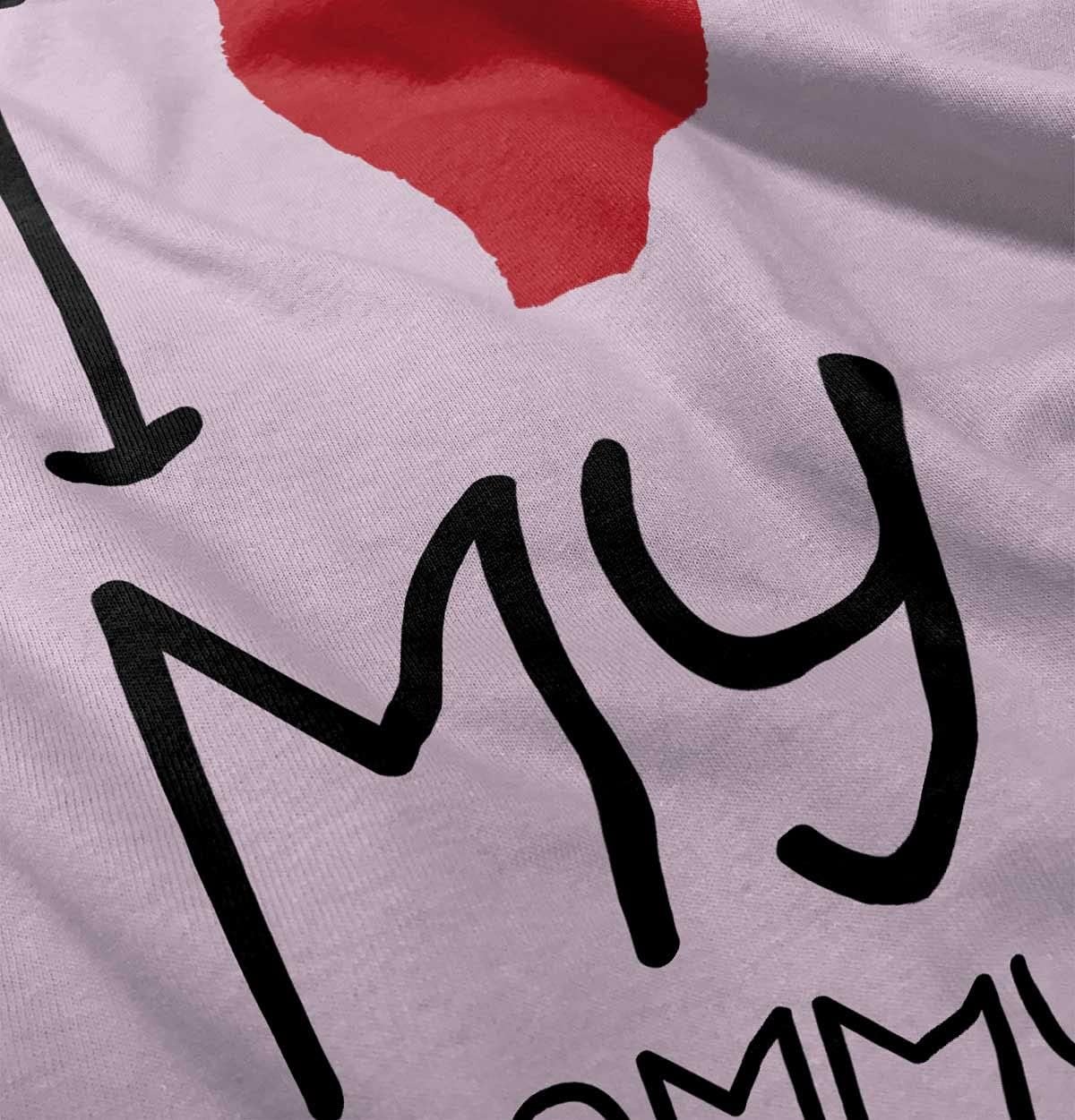 image:imageCute I Heart My Mommy Mom Love Toddler Boy Girl T ShirtPink